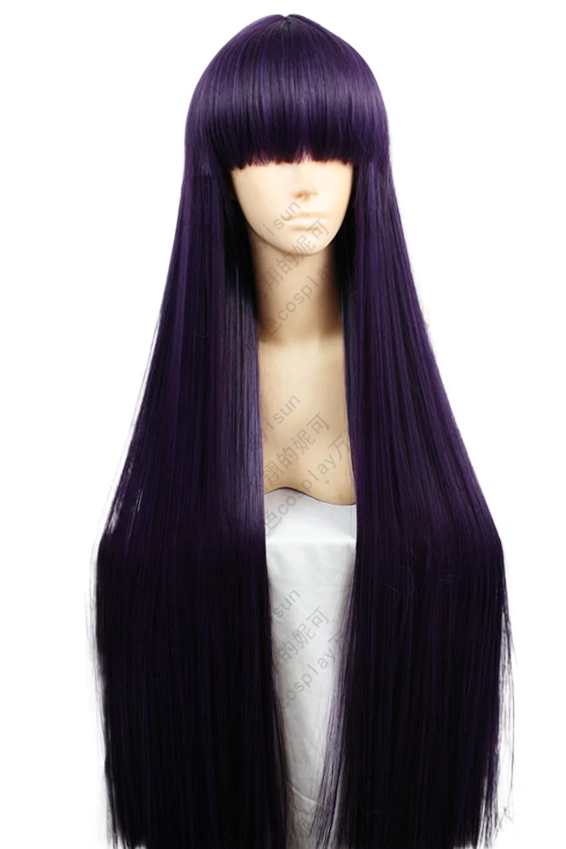 Sailor Mars Rei Hino 100CM Lon – обзор и цена Anime Cosplay Long Black Hair
