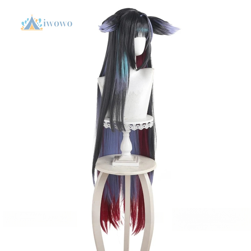 Arknights Mio Cosplay Wig Blac – обзор и цена Cosplay Anime Black
