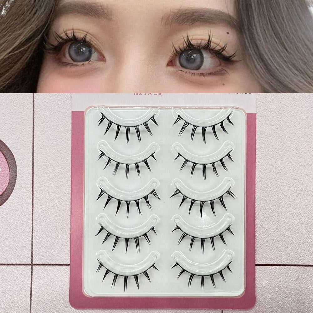 5 Pairs Pack Japanese Cosplay  – обзор и цена Anime Cosplay Lashes