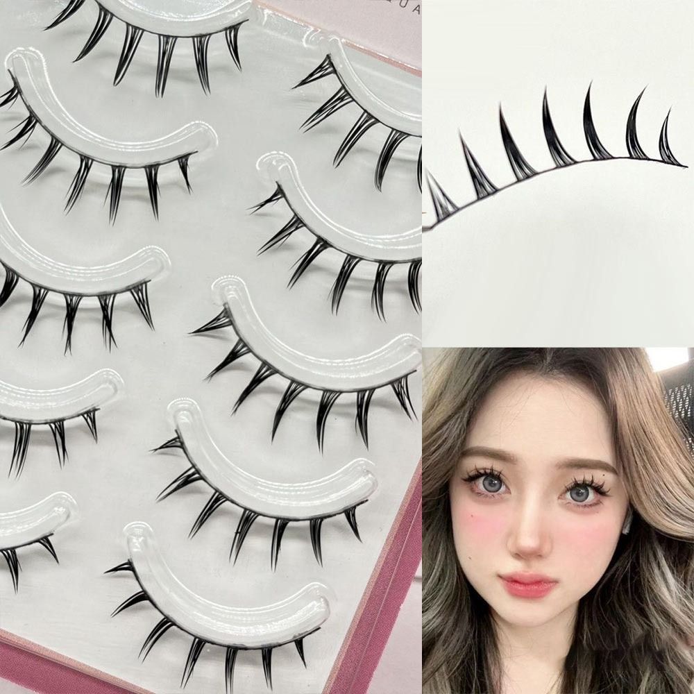 5 Pairs Pack Japanese Cosplay  – обзор и цена Anime Cosplay Lashes
