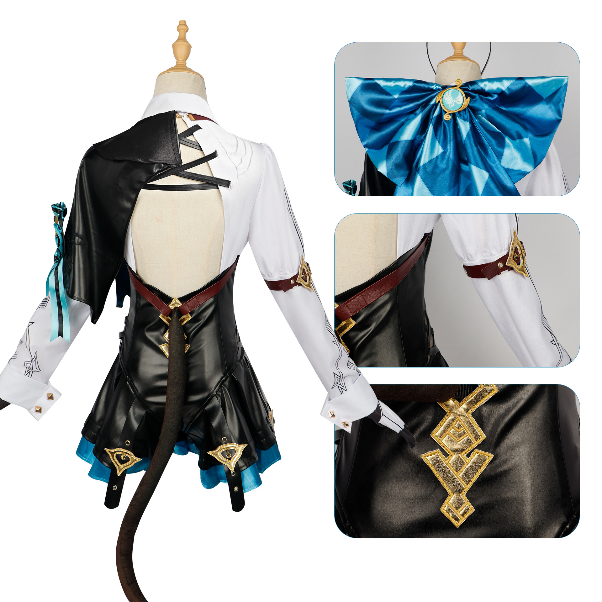 Lynette Cosplay Costume  Gensh – обзор и цена Anime Cosplay In Chinese