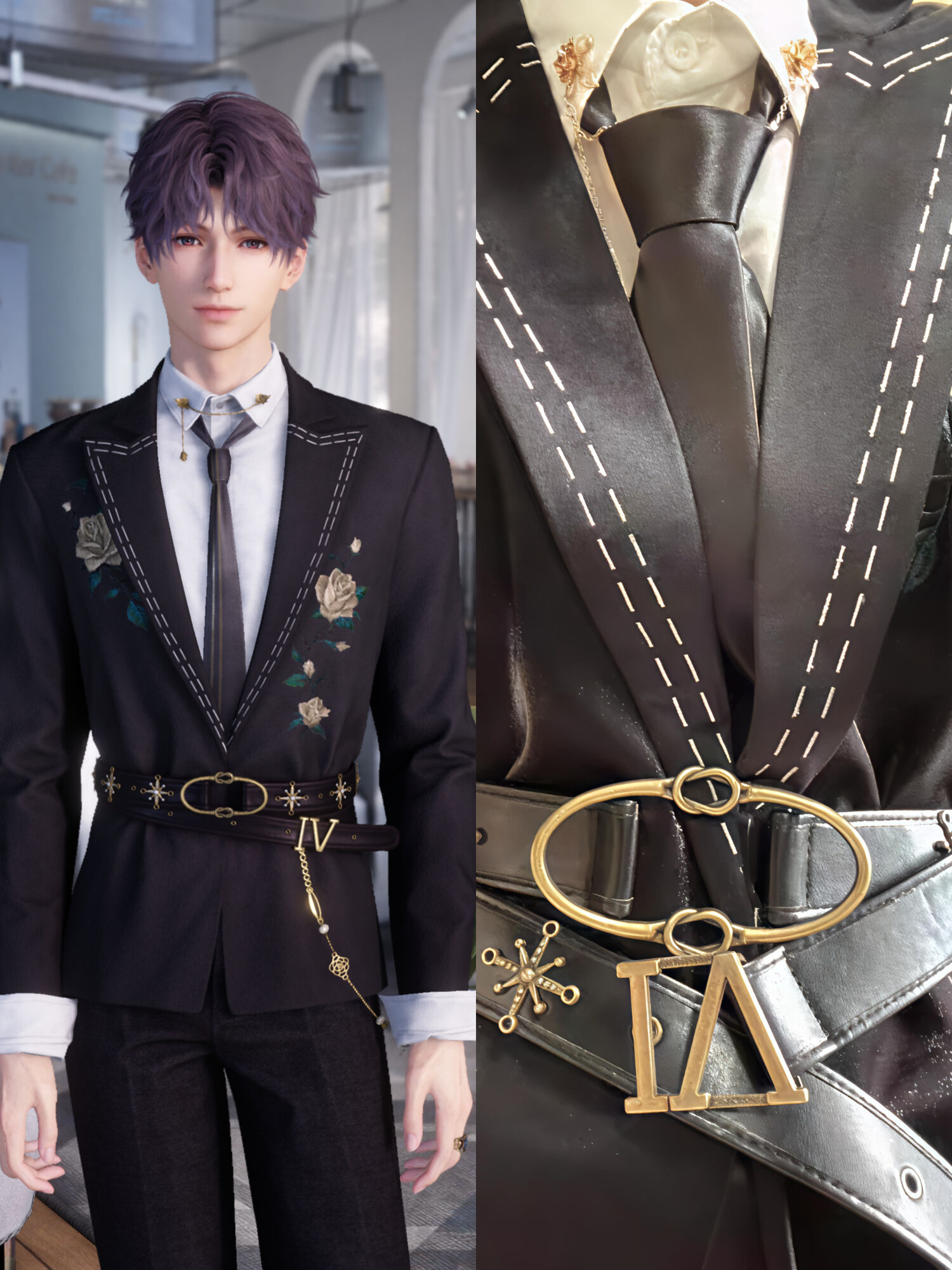 New Love And Deepspace Rafayel – обзор и цена Cosplay Anime Black