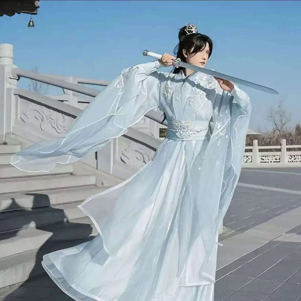 Large Size 3XL Hanfu Men Chine – обзор и цена Anime Cosplay In Chinese