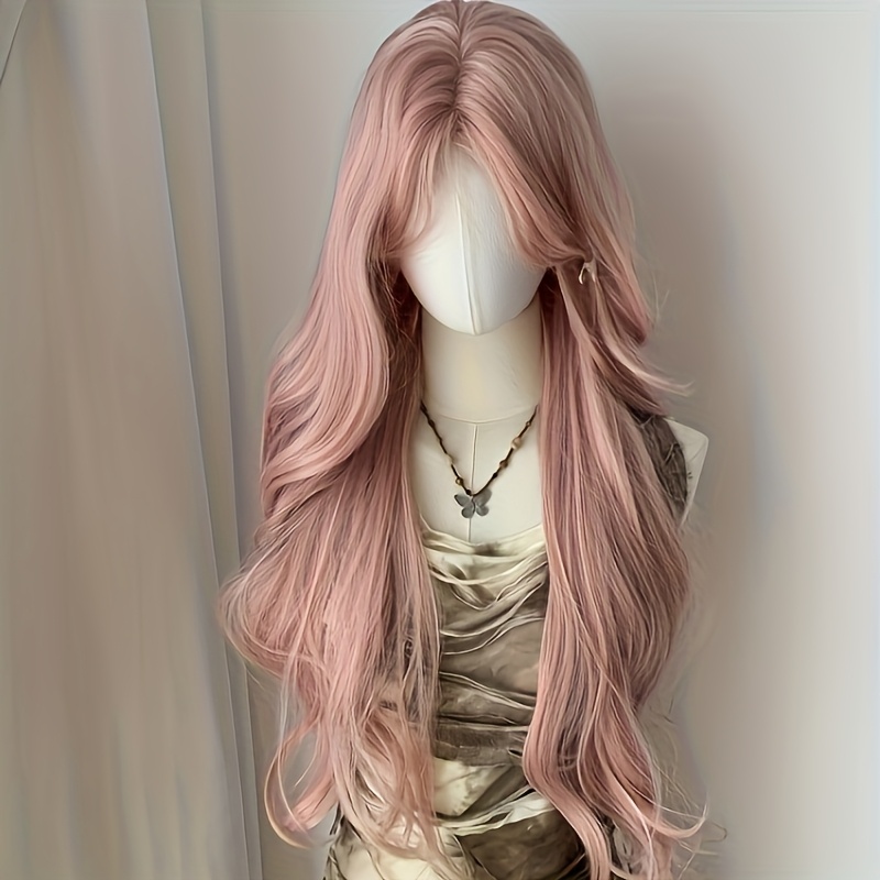 Women's Long Curly Synthetic W – обзор и цена Anime Cosplay Korean Girl