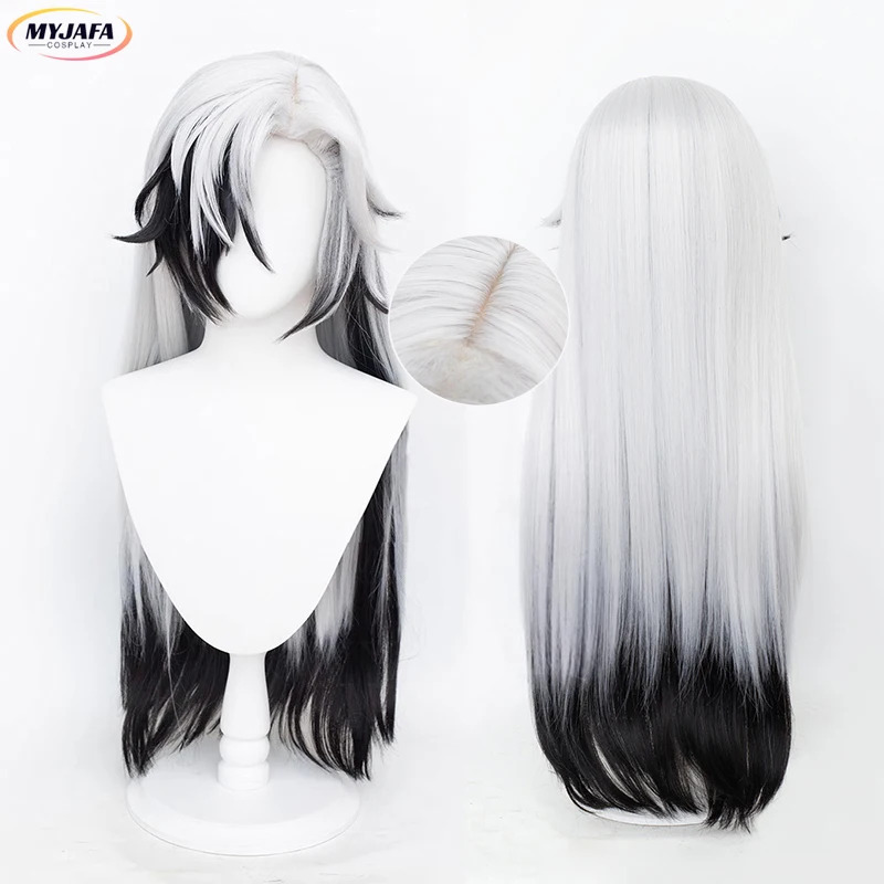 ABC123Boothill Cosplay Wig HSR – обзор и цена Anime Cosplay Long Black Hair