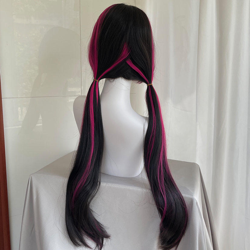 High Quality Movie Draculaura  – обзор и цена Anime Cosplay Long Black Hair