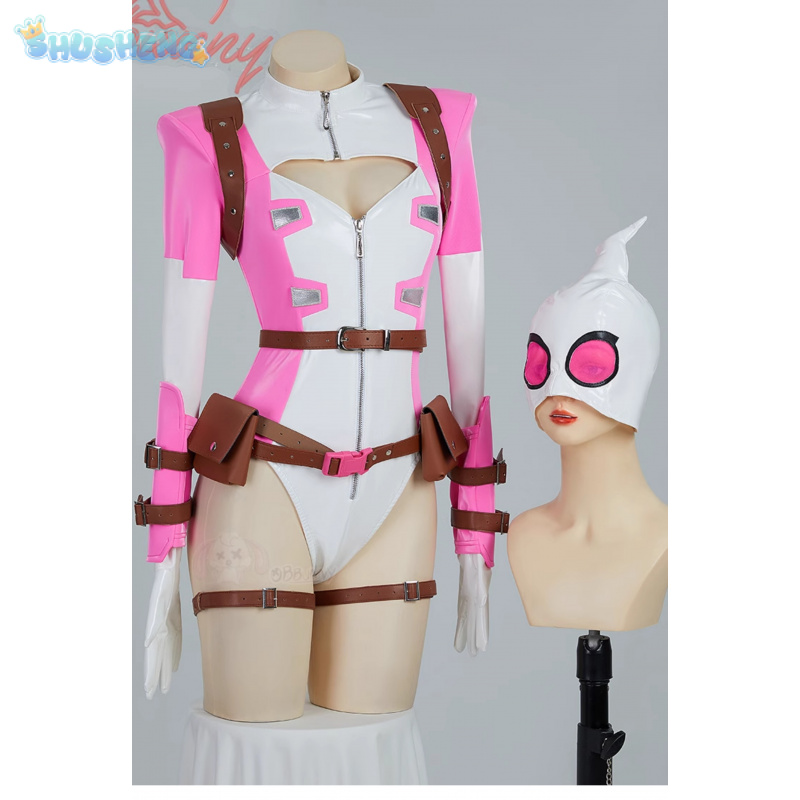 Gwen Superhero Cosplay Costume – обзор и цена Anime Cosplay Mask