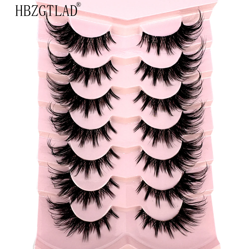 7/8PairsCat Eye Eyelashes mang – обзор и цена Anime Cosplay Lashes