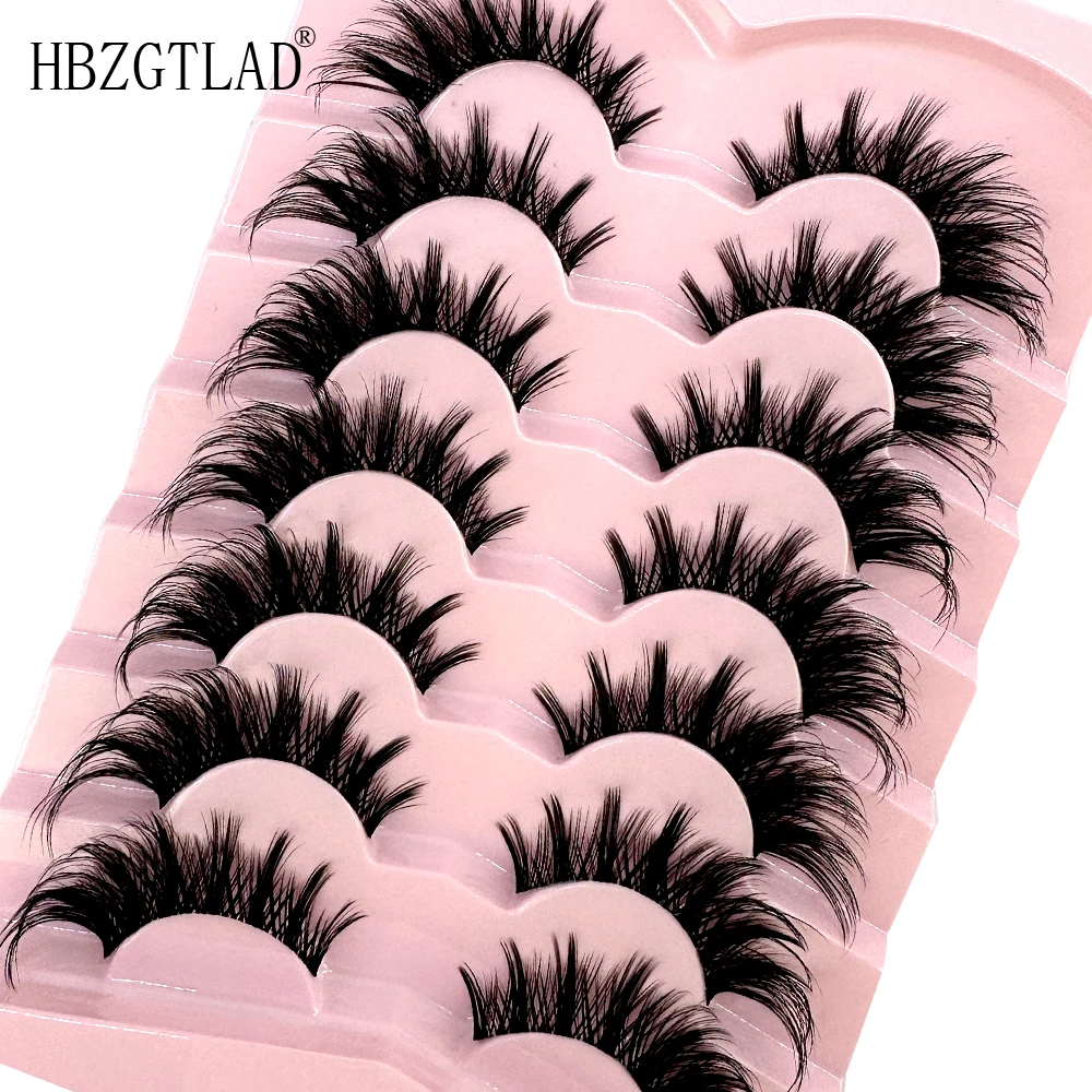 7/8PairsCat Eye Eyelashes mang – обзор и цена Anime Cosplay Lashes